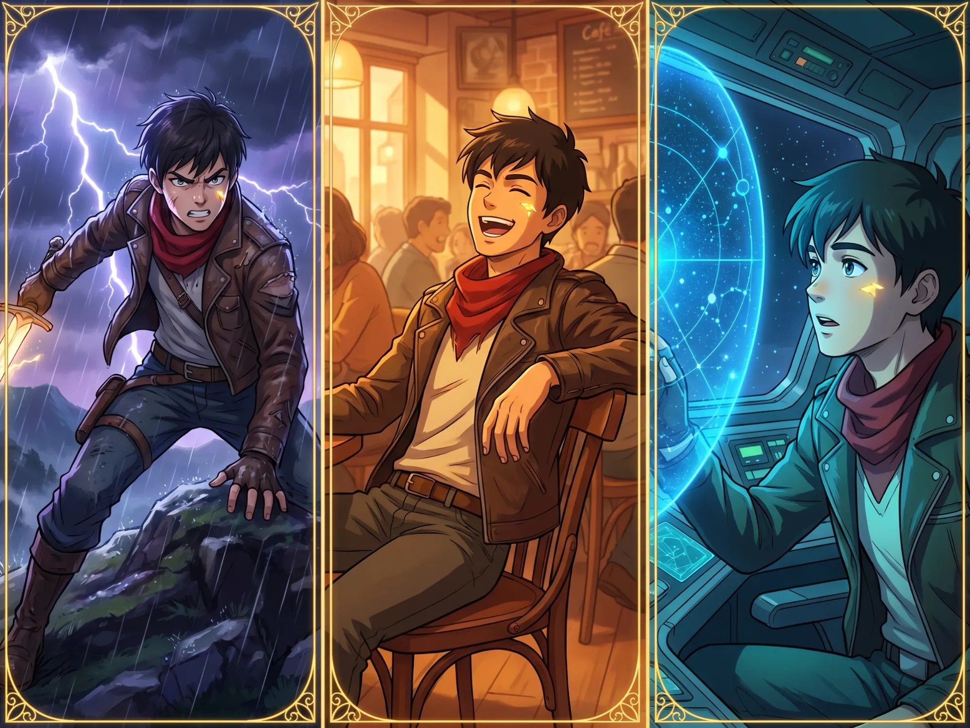 Consistent characters across every scene in Anijam
