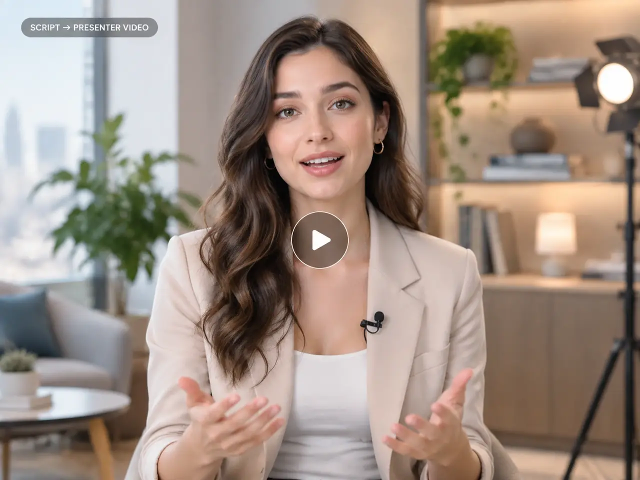 Turn a Script Into a Talking Presenter Video
