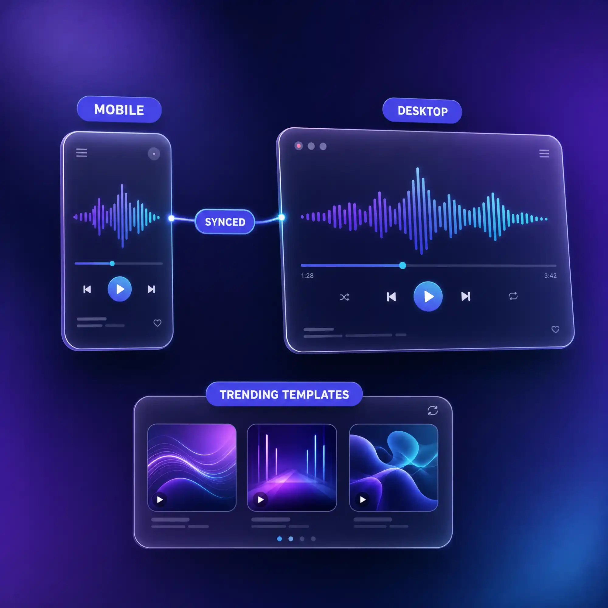 Create and sync with the Anijam app